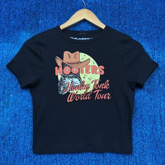 Hooters Honky Tonk World Tour crop top size medium - Picture 1 of 4